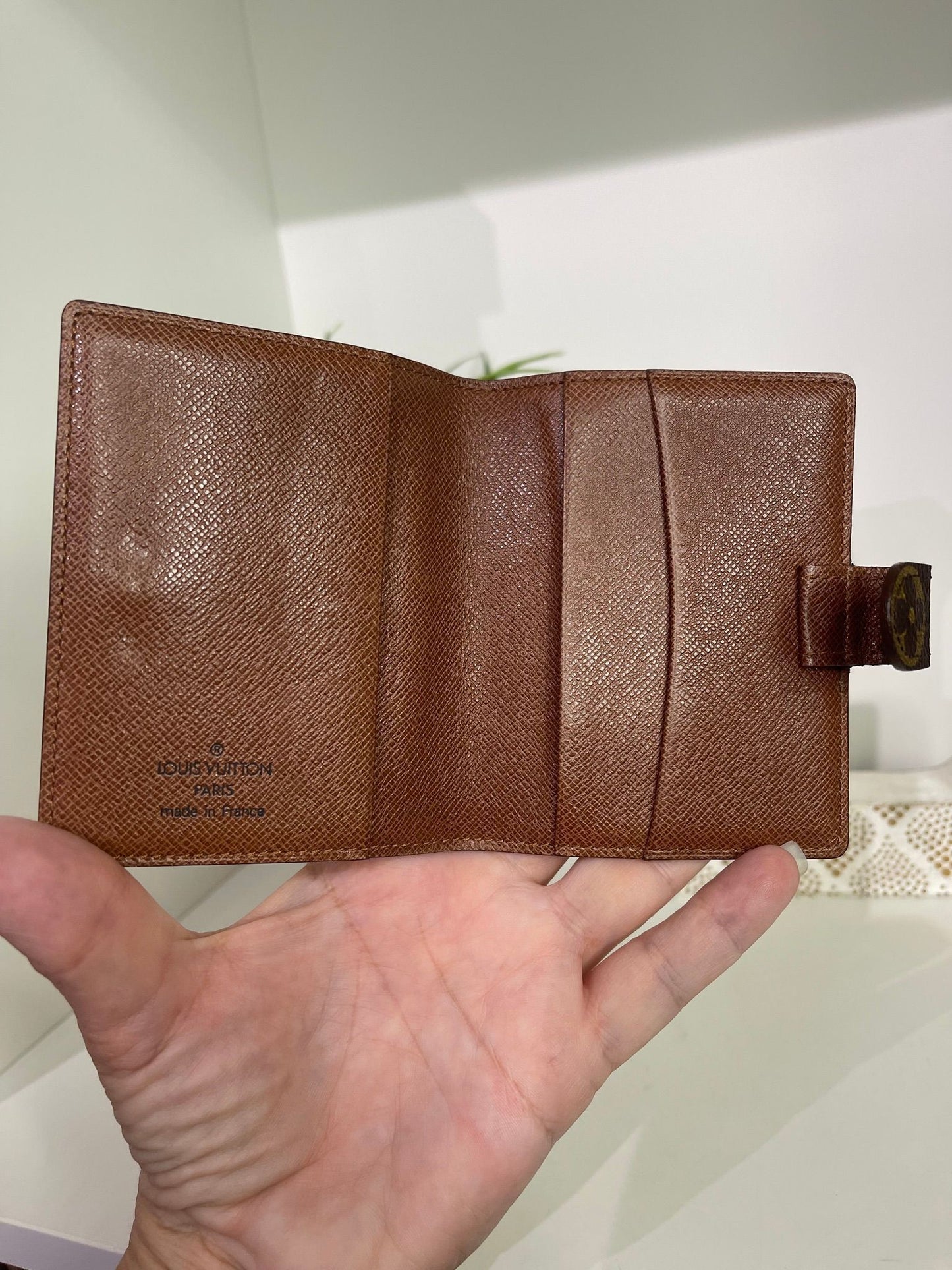 102. Louis Vuitton Monogram Mini Agenda