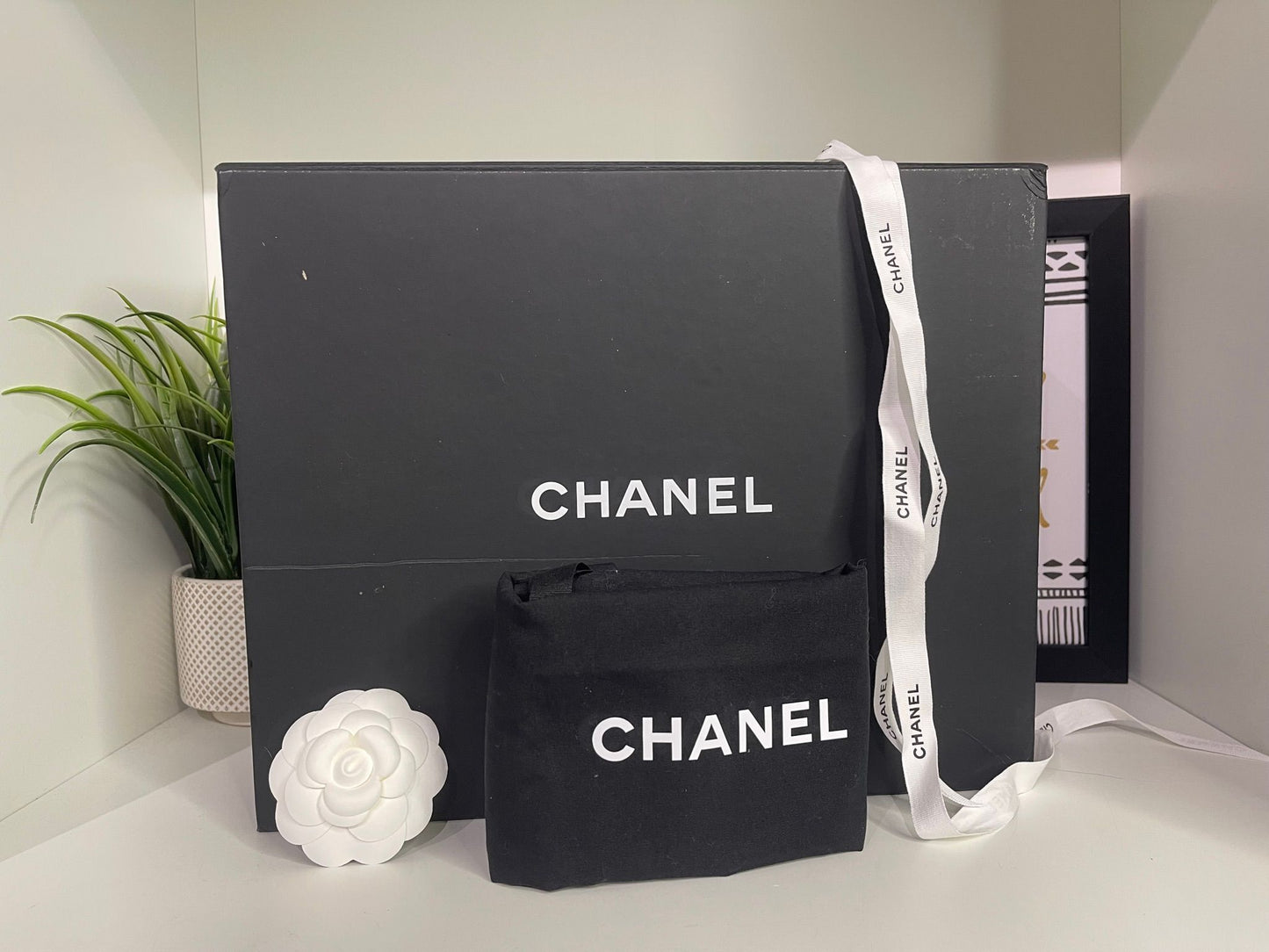 5. Chanel Black Medium Boy Caviar Full Inclusion
