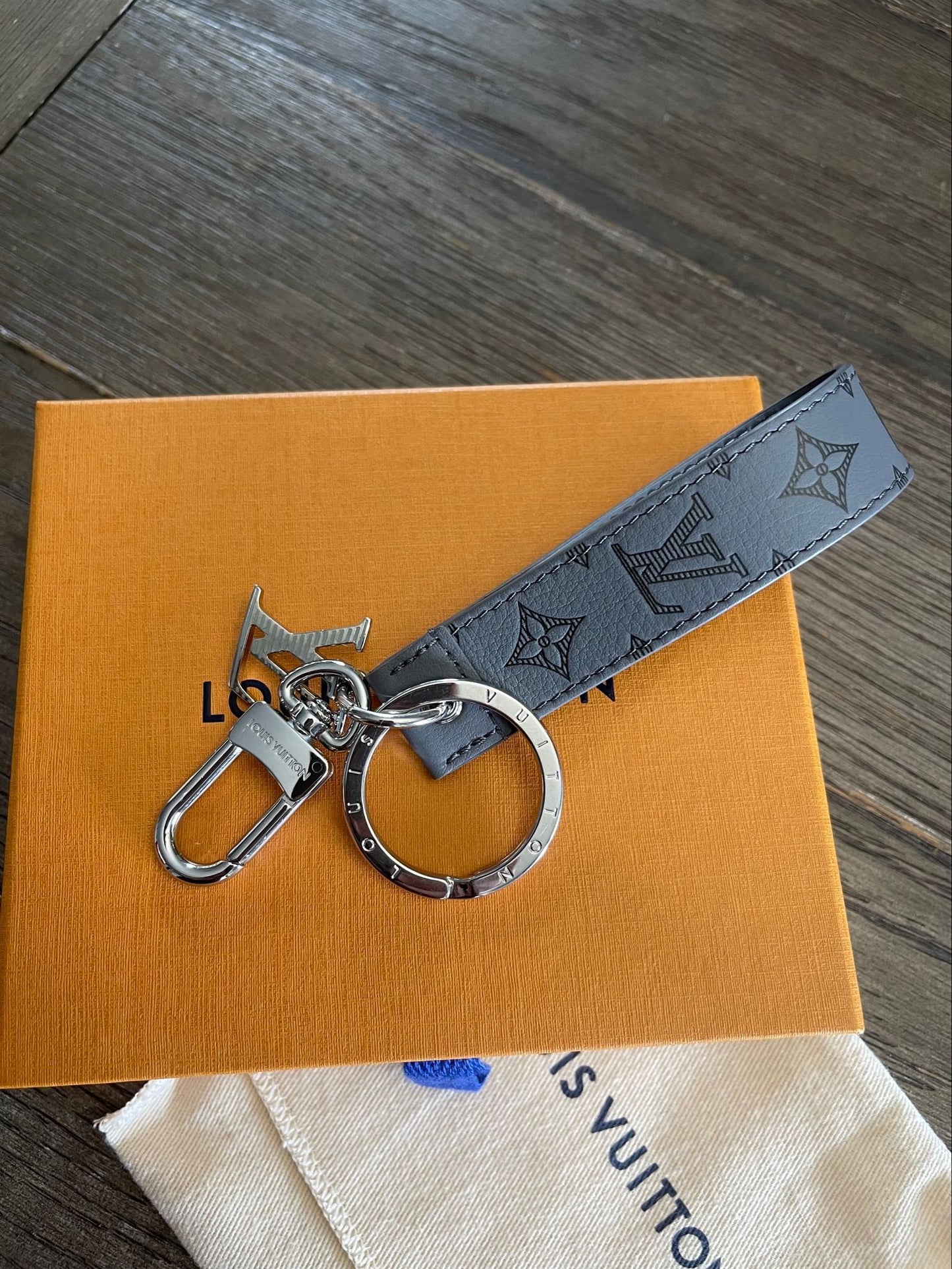 97. Louis Vuitton Dragonne Key Chain