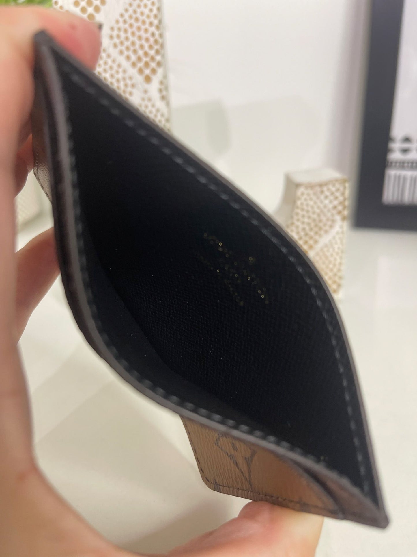 45. Louis Vuitton Reverse Monogram Card Holder