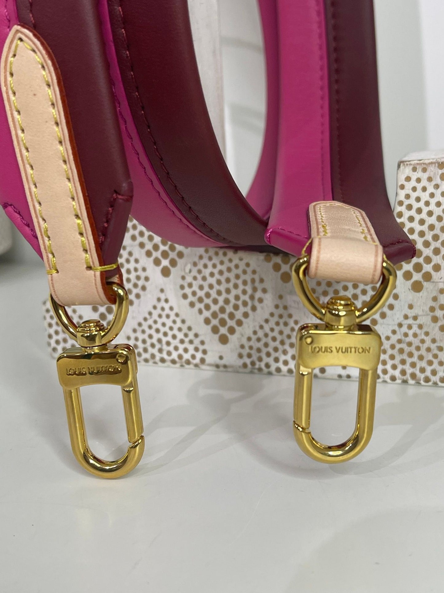 45. Louis Vuitton 43.5” Leather Strap