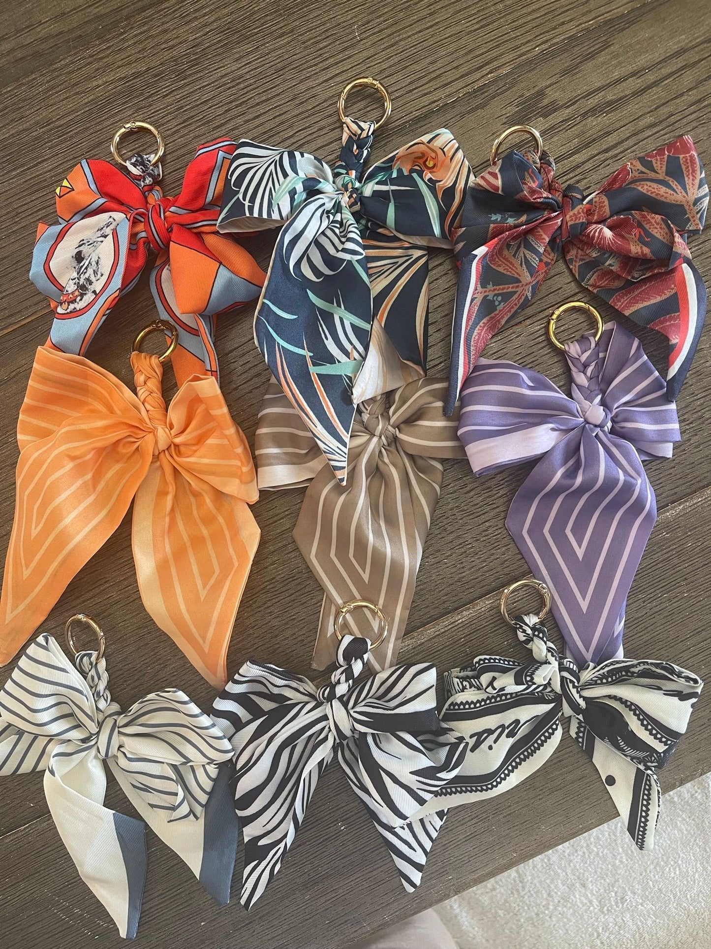 Ribbon Bag Charm
