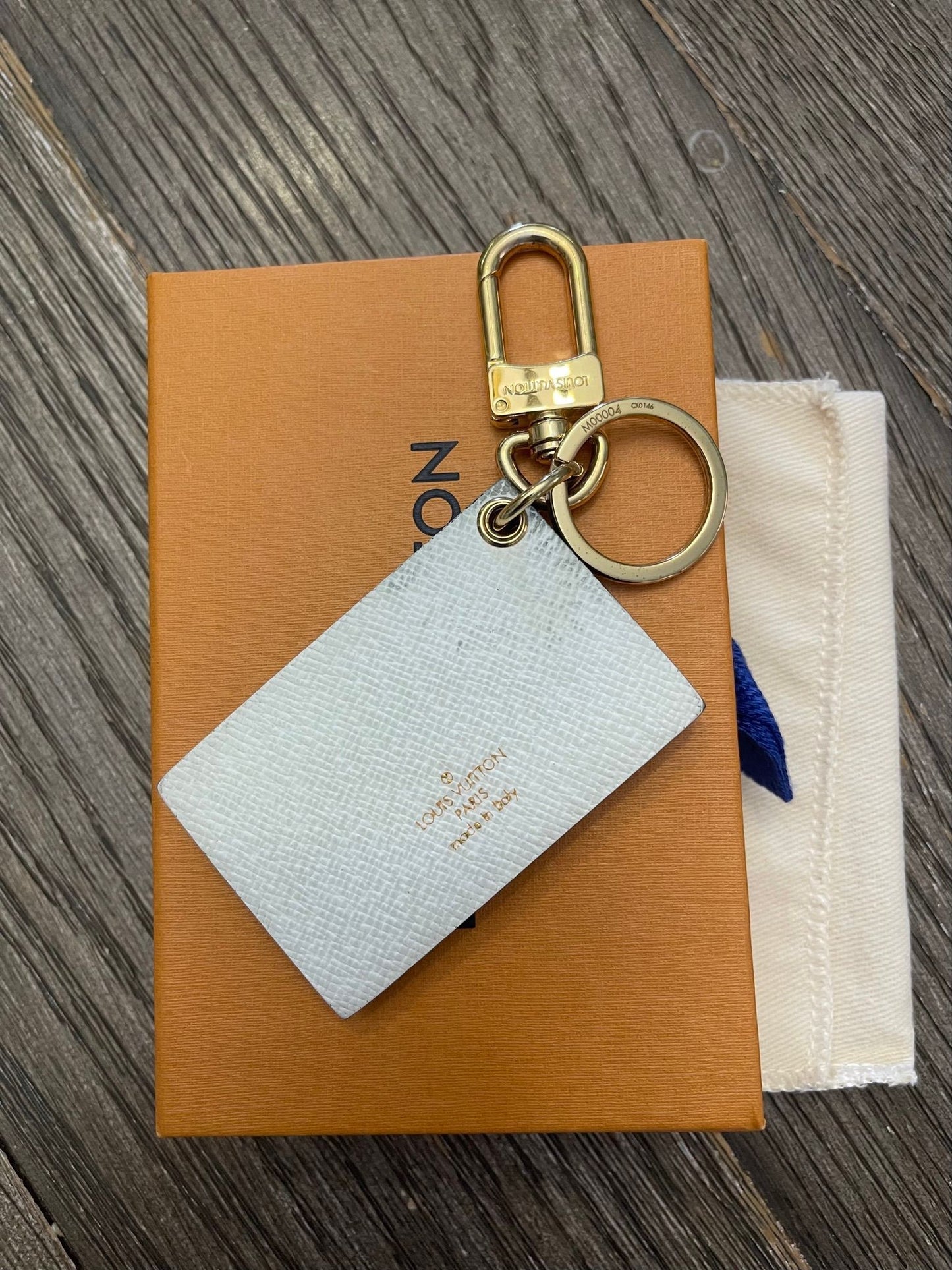 10. Louis Vuitton Petite Malle Malletage bag charm
