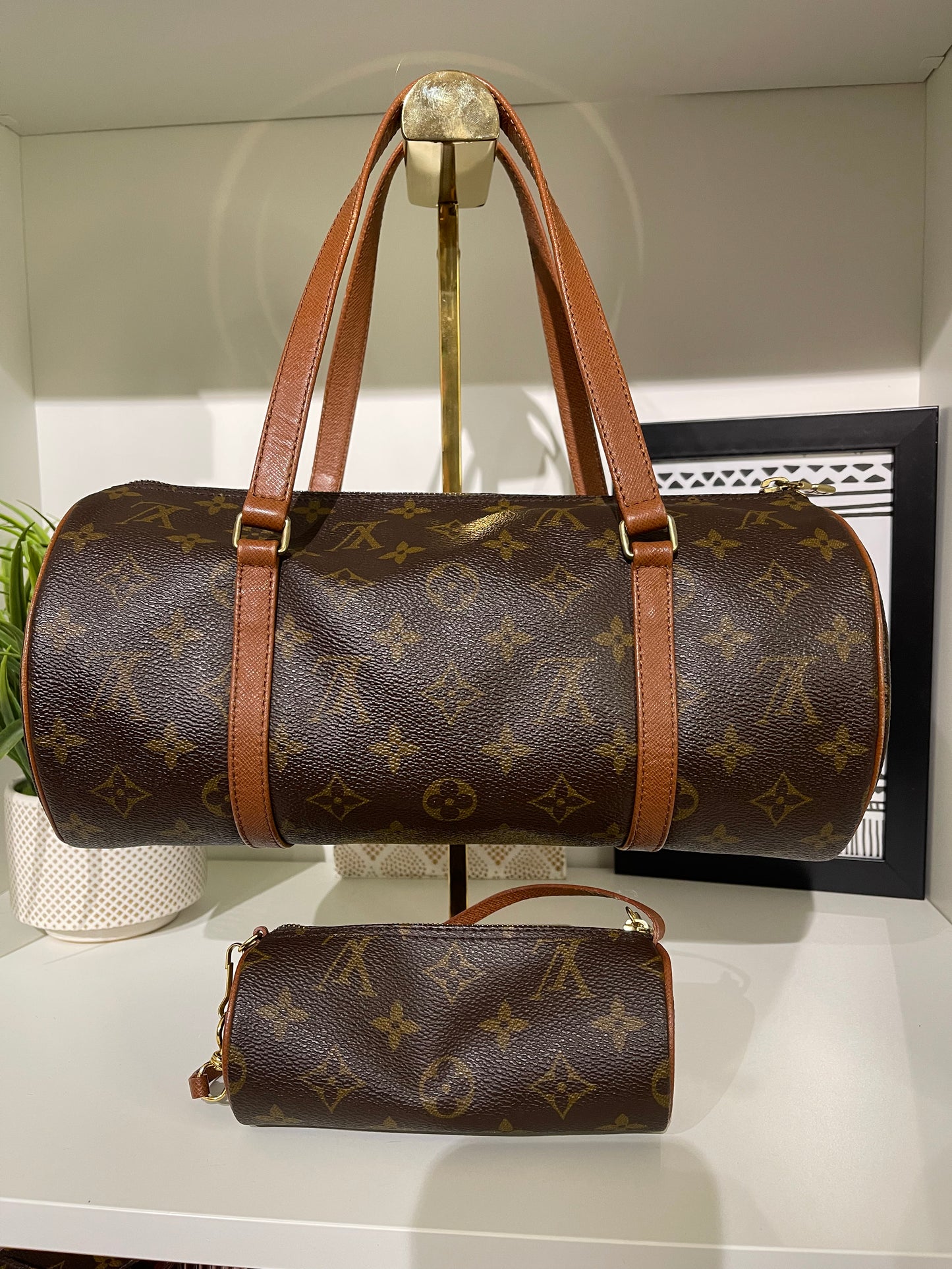 Louie Vuitton Monogram Papillon with Baby