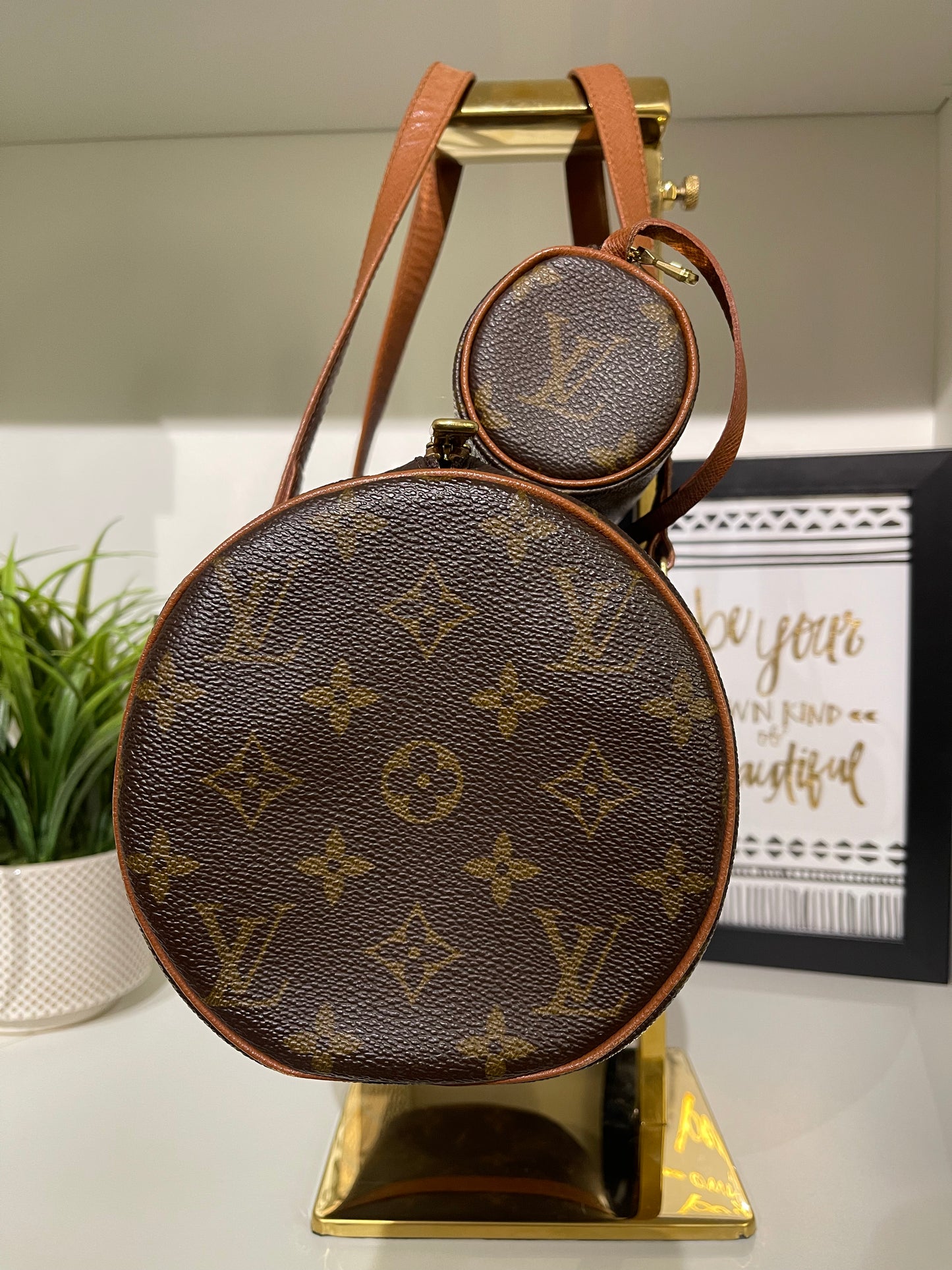 Louie Vuitton Monogram Papillon with Baby