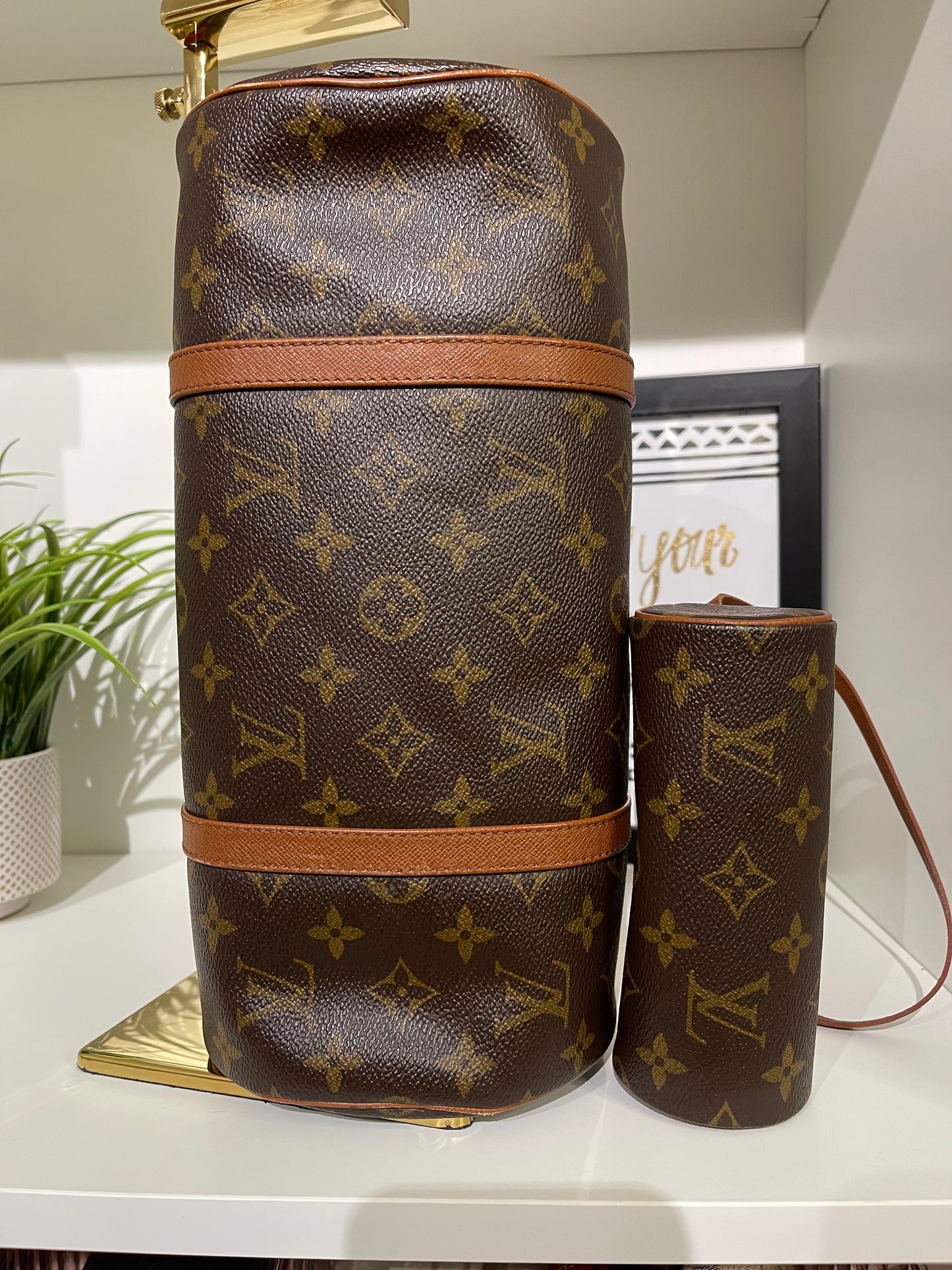 Louie Vuitton Monogram Papillon with Baby