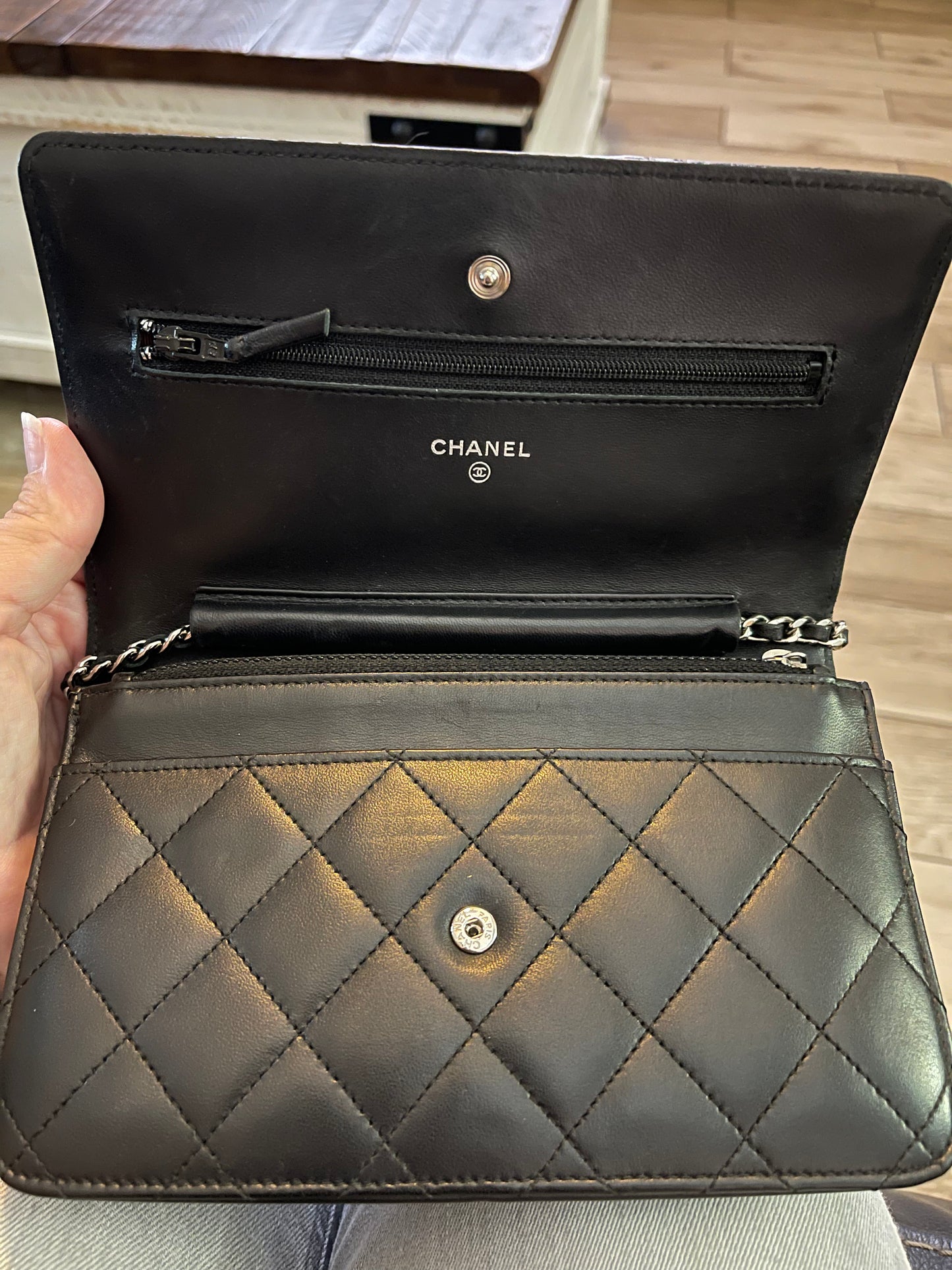 Chanel Black Wallet on Chain