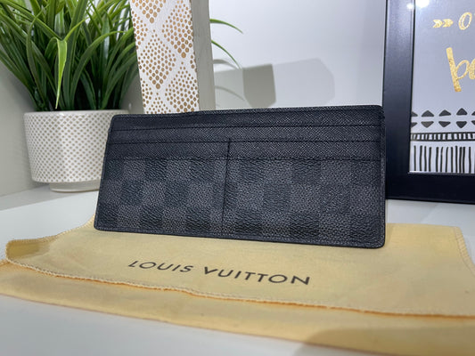 Louis Vuitton Graphite Damier Wallet