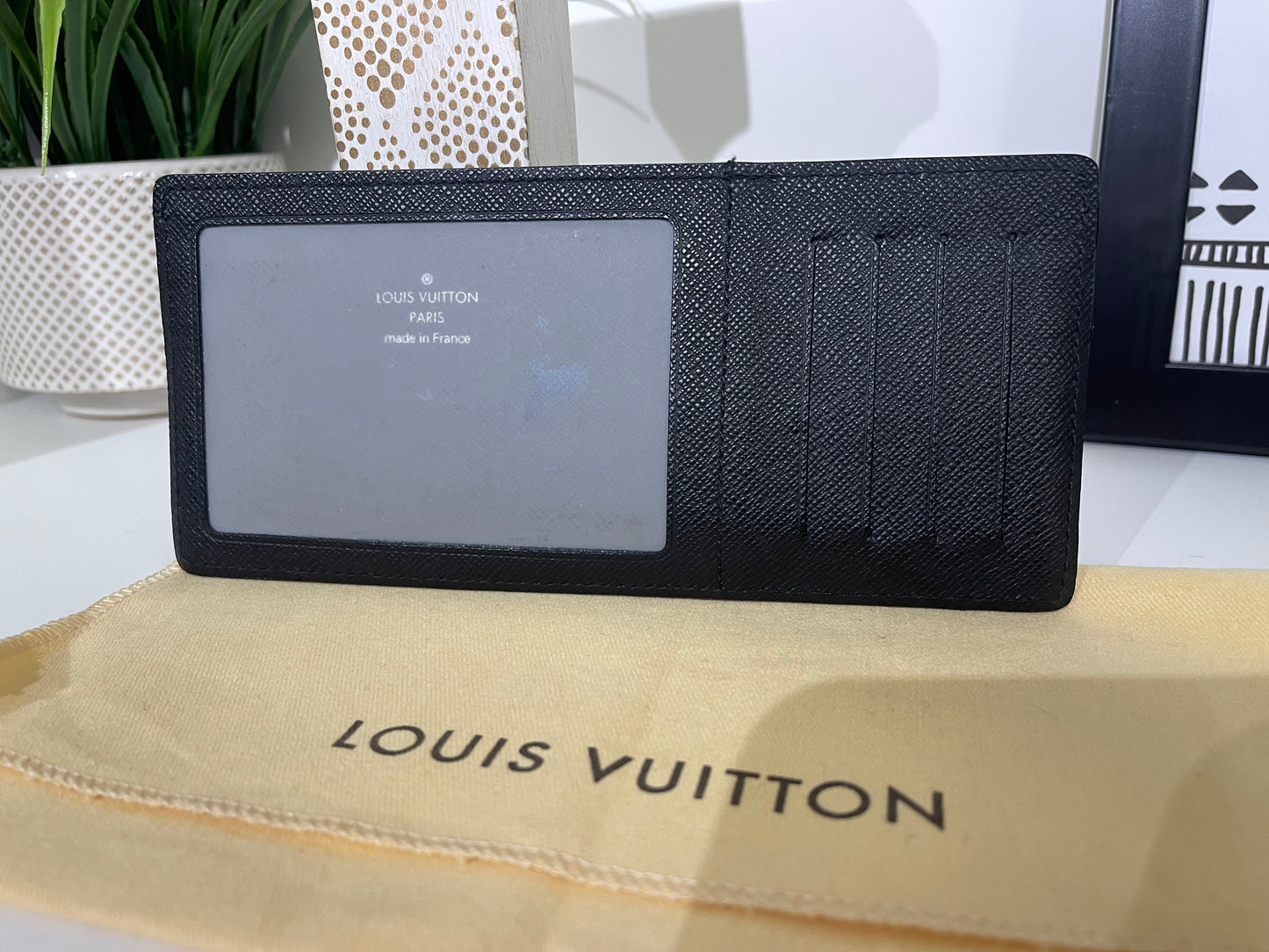 Louis Vuitton Graphite Damier Wallet