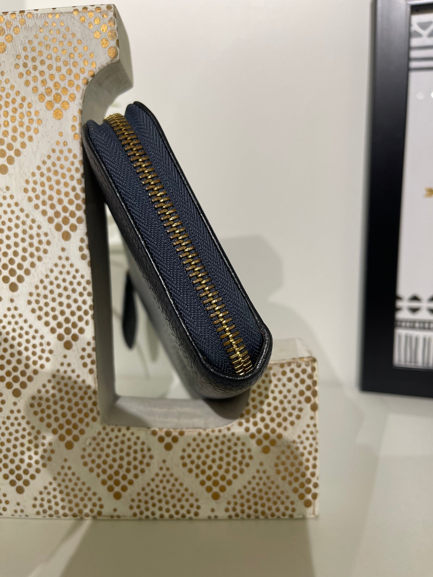 Louis Vuitton Navy Portefeuil Comete Wallet