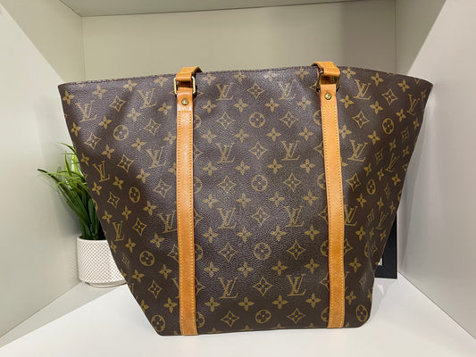 Louis Vuitton Monogram Sac Shopping Tote