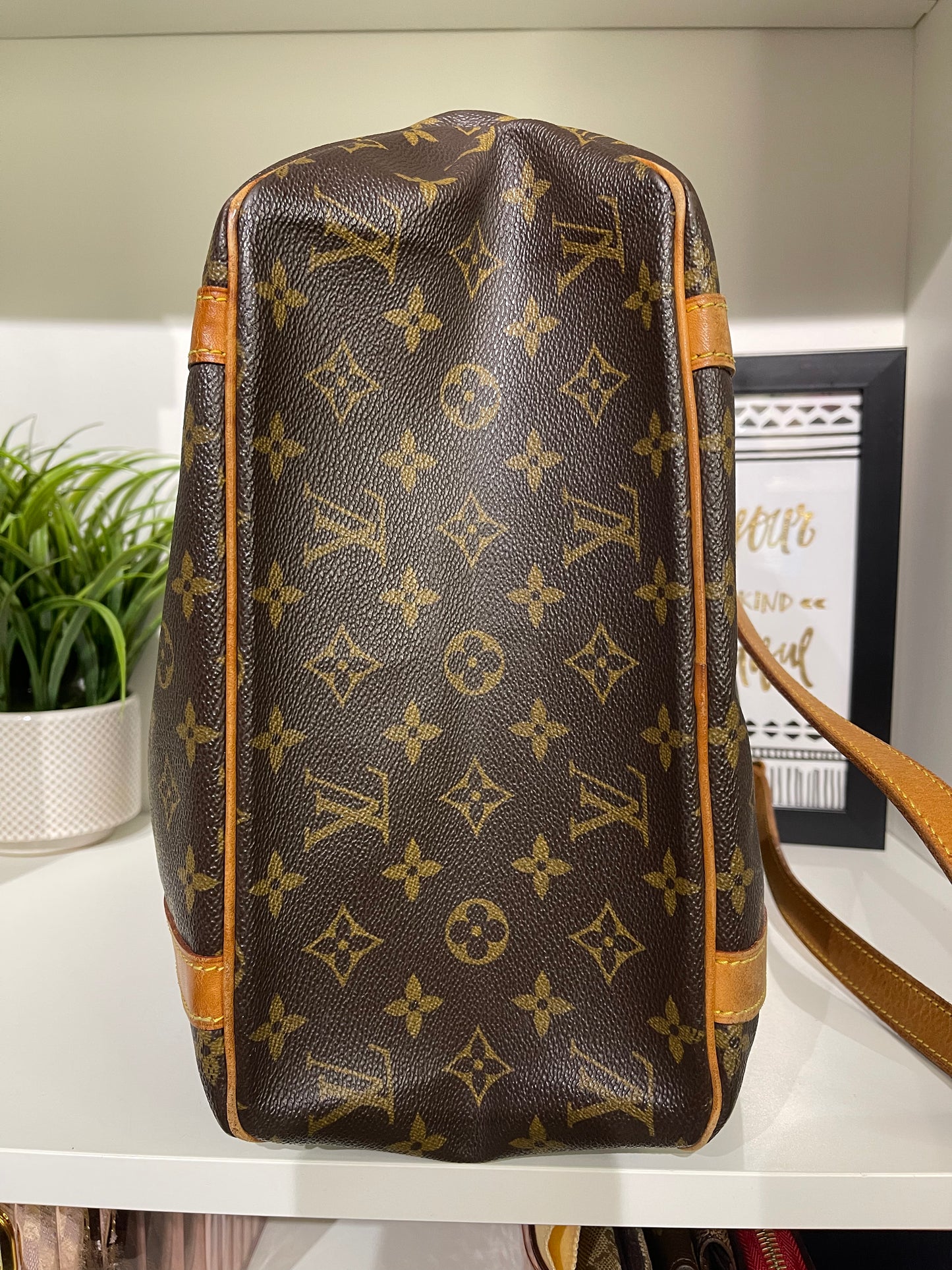 Louis Vuitton Monogram Sac Shopping Tote