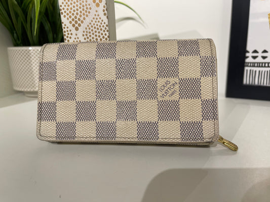 Louis Vuitton Damier Azur Tressor Wallet