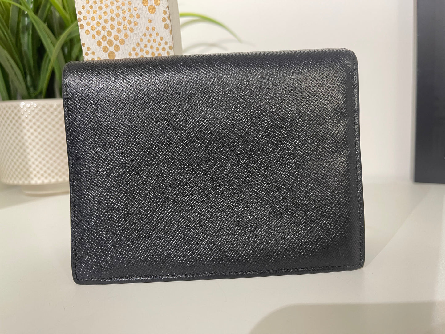 Prada Black Bifold Wallet