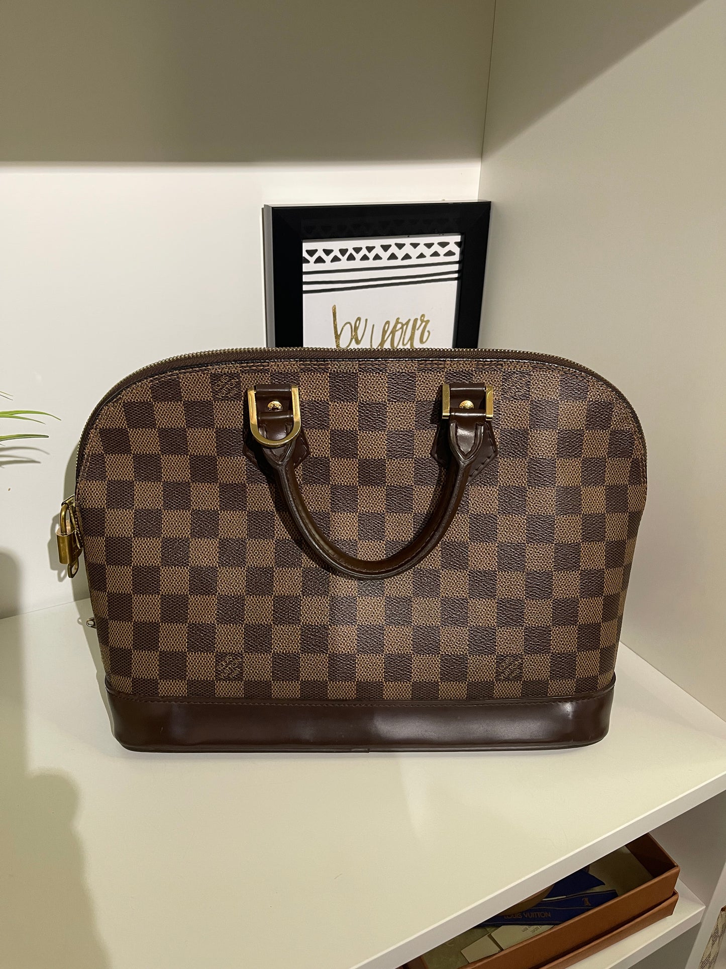 Louis Vuitton Damier Ebene Alma PM