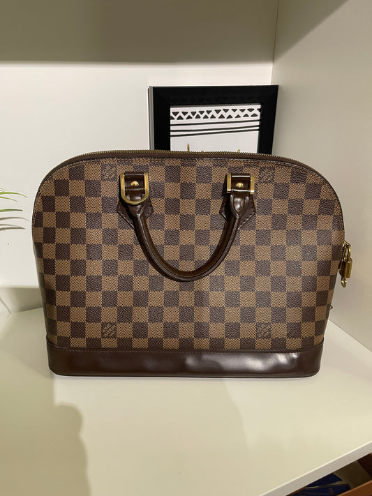 Louis Vuitton Damier Ebene Alma PM