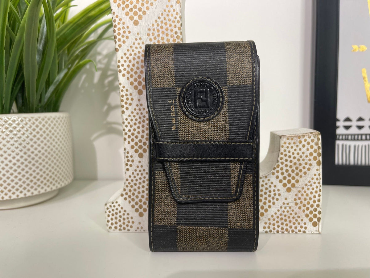 27. Fendi Pequin Cigar Case