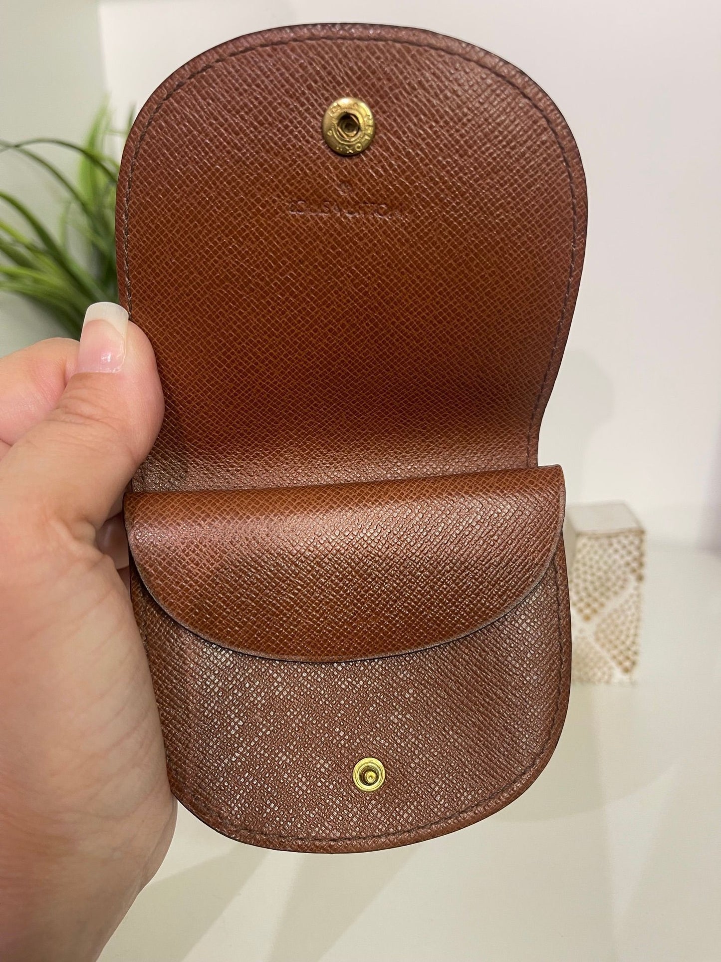 55. Louis Vuitton Monogram Coin Case