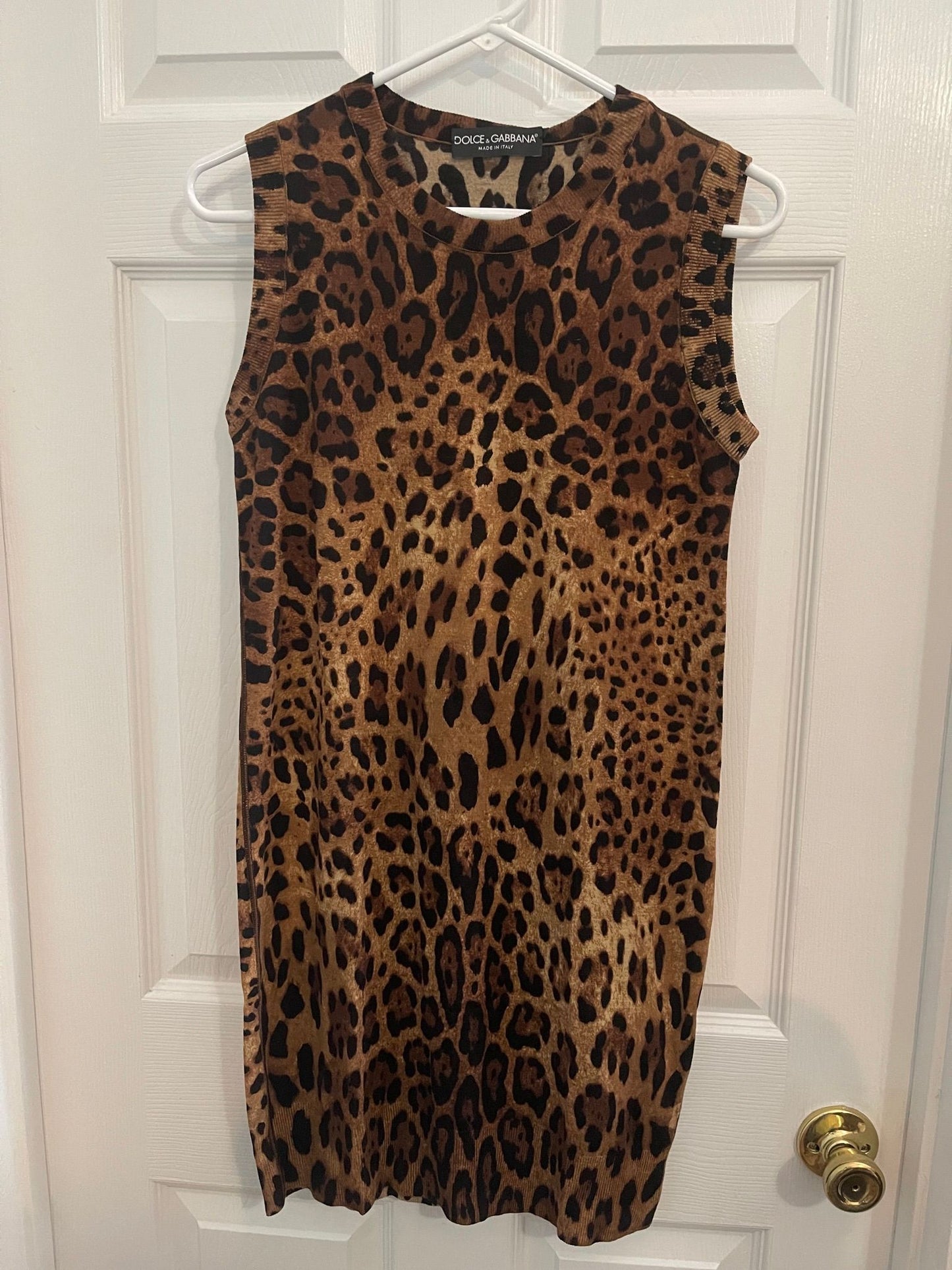 89. Dolce & Gabbana Cheetah Print Dress