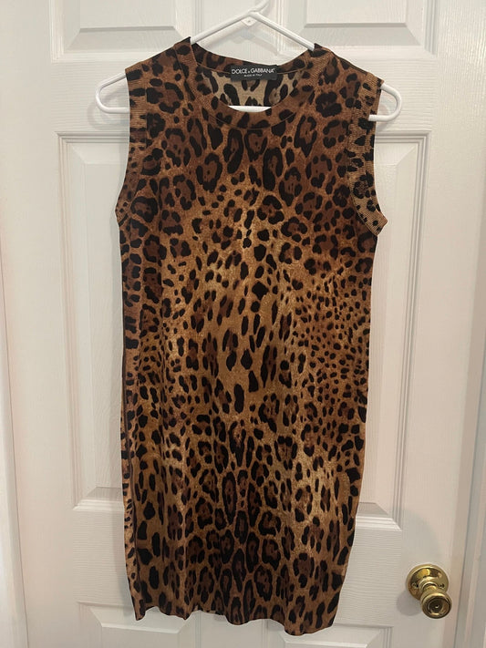 89. Dolce & Gabbana Cheetah Print Dress