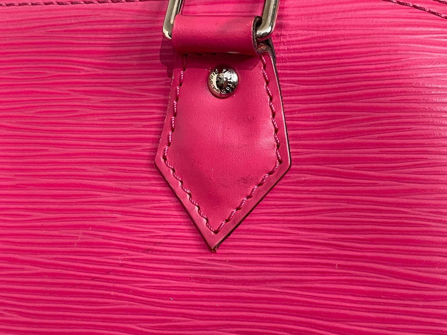 1. Louis Vuitton Pink Epi Alma PM