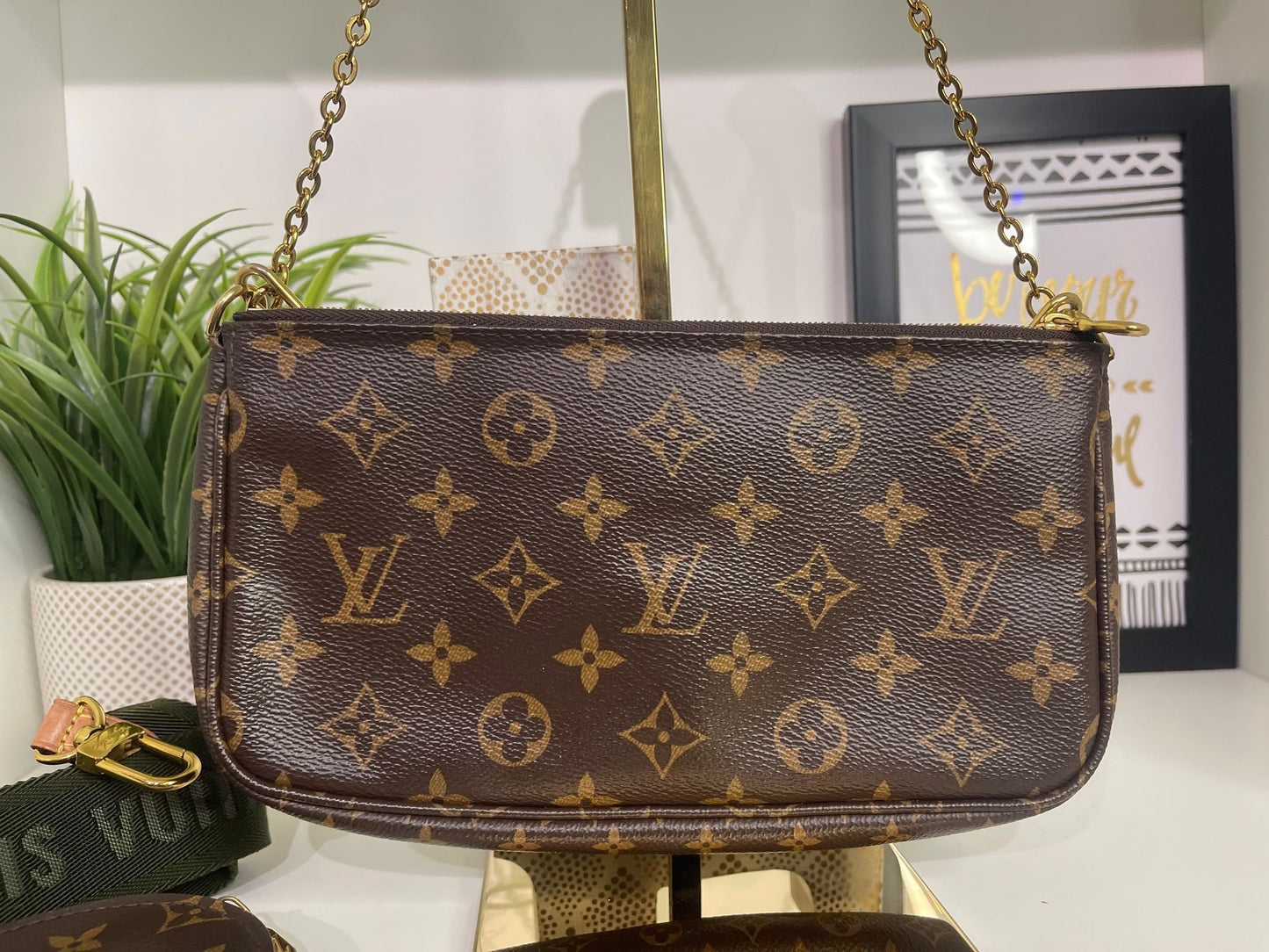 32. Louis Vuitton Monogram Multi Pouchette