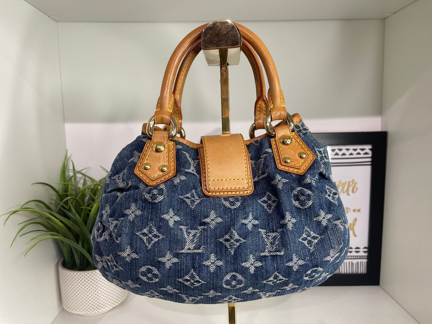 24. Louis Vuitton Denim Pleaty