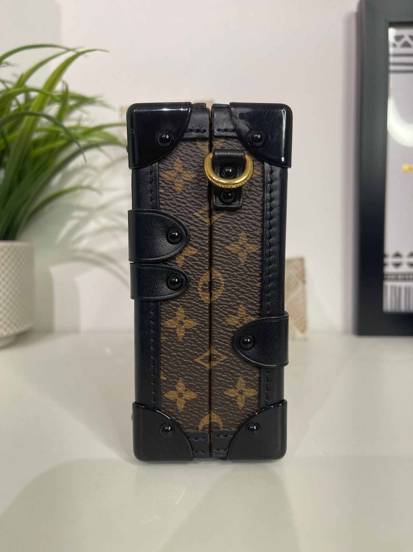 72. Louis Vuitton Petit Malle Trunk Crossbody