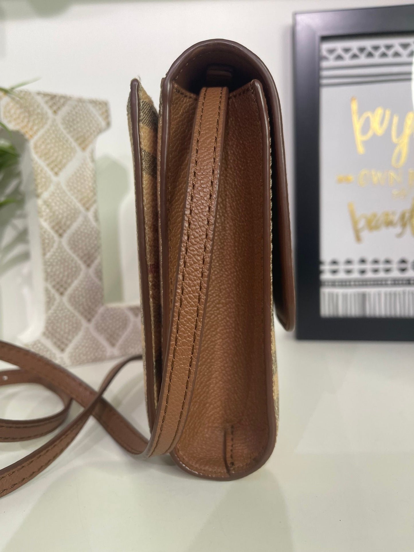 9. Burberry Loxley Haymarket Crossbody