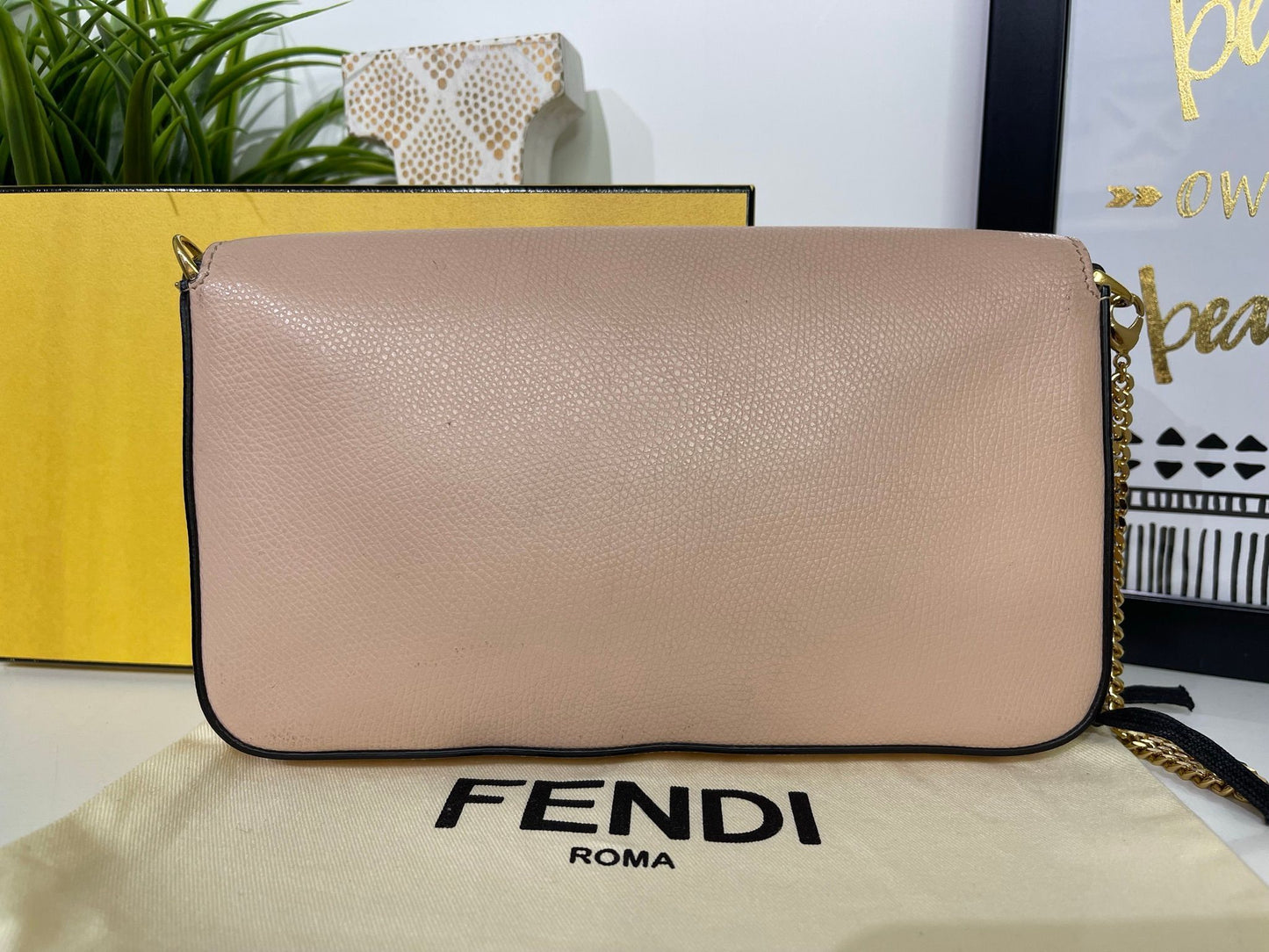 96. Fendi Pink Pouchette