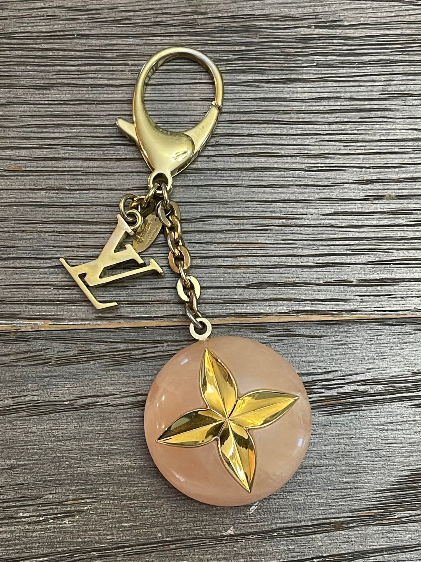 49. Louis Vuitton Rose Hollow Bag Charm