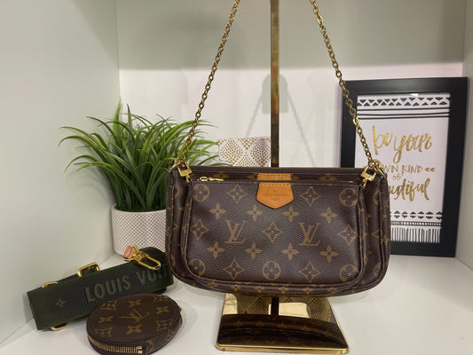 32. Louis Vuitton Monogram Multi Pouchette