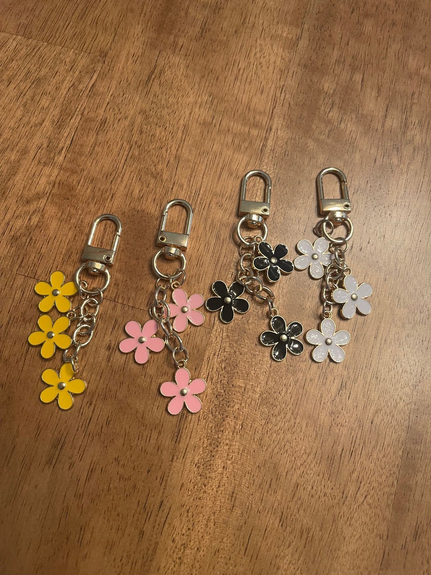 Flower Bag Charm