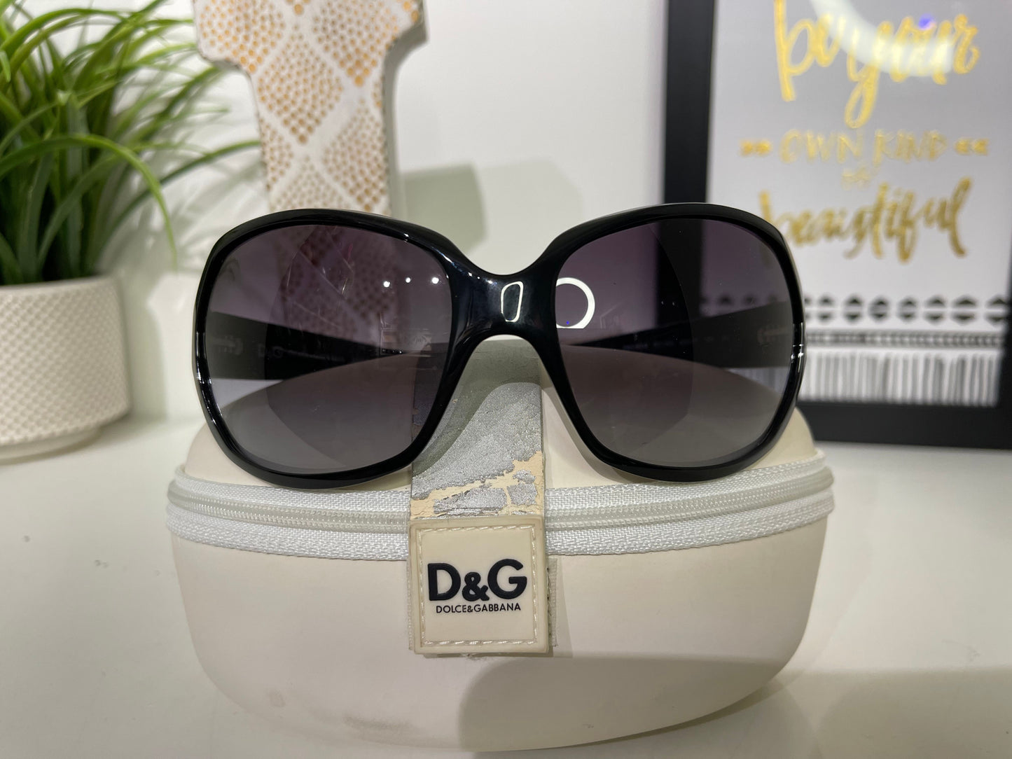 154. Dolce & Gabbana Black Sunglasses