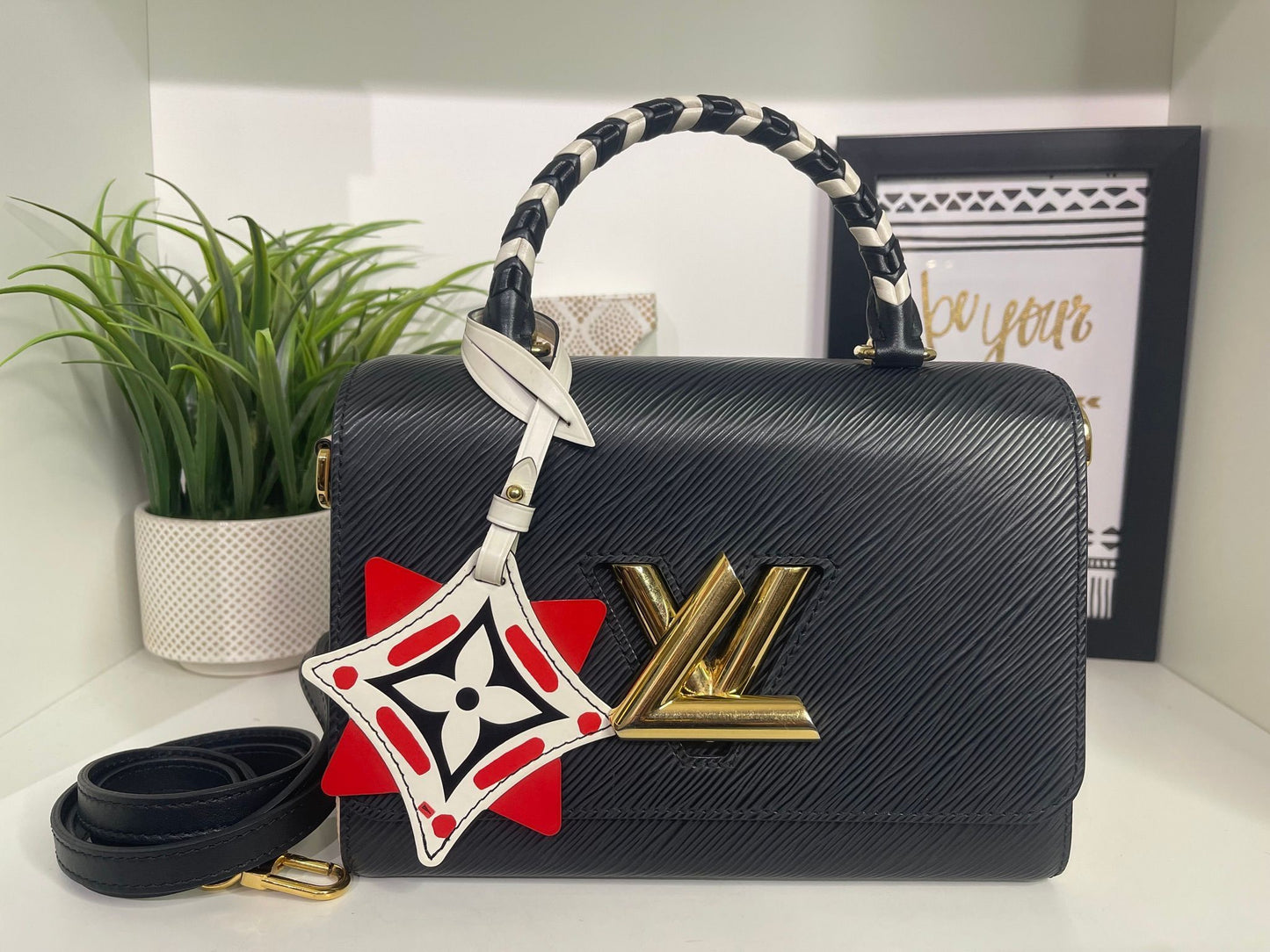 91. Louis Vuitton Crafty MM Epi Twist