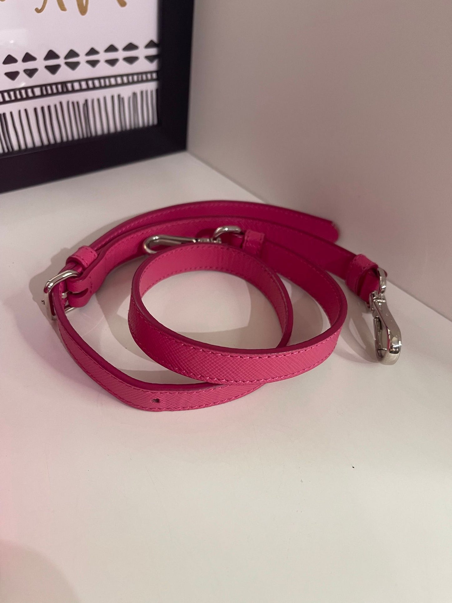73. Prada Pink Quilted Nylon Bag