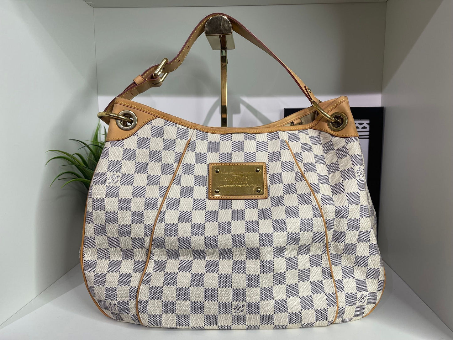 79. Louis Vuitton Damier Azure Galleria
