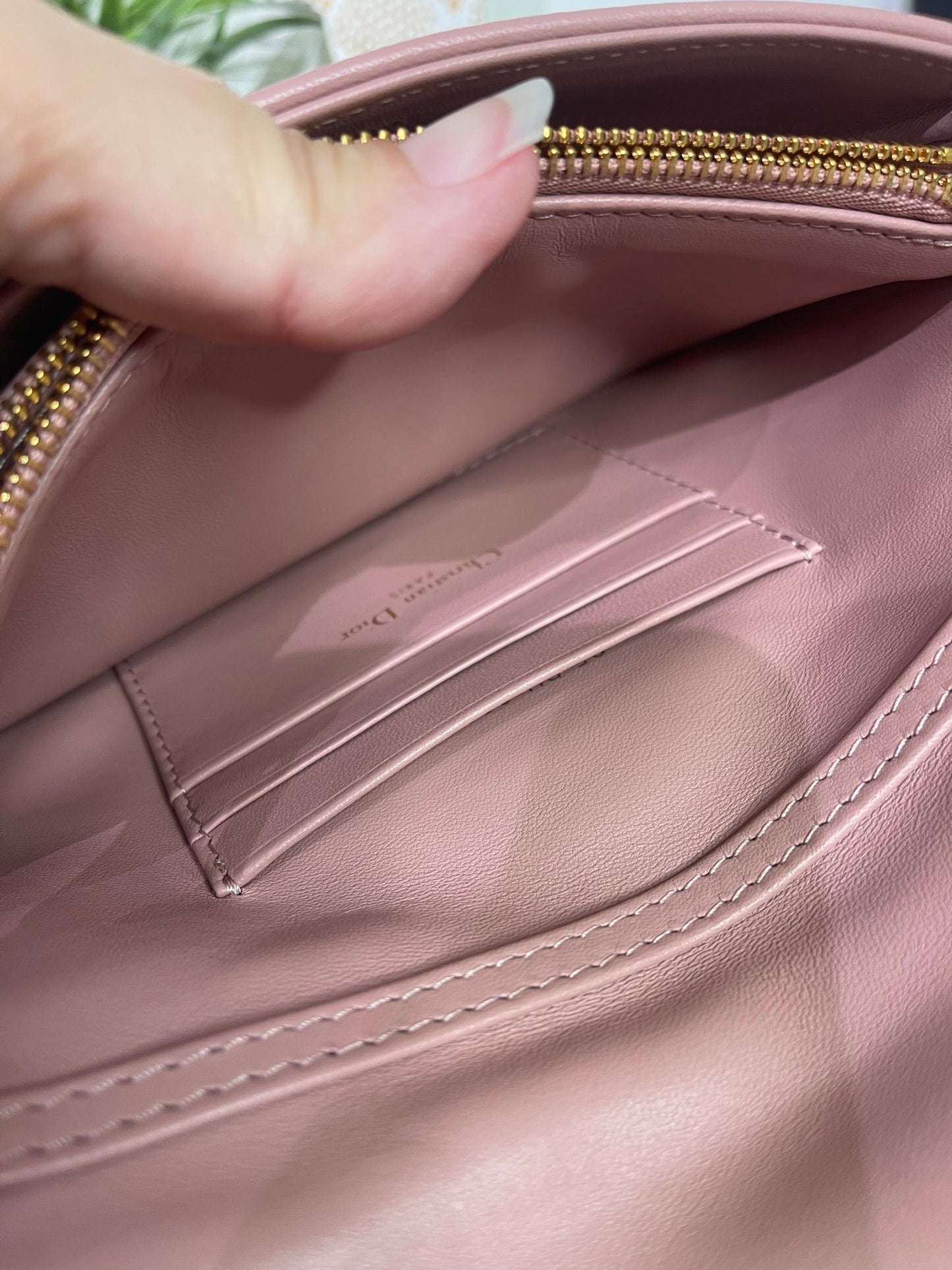 104. Christian Dior Pink Macrocannage Mini Caro