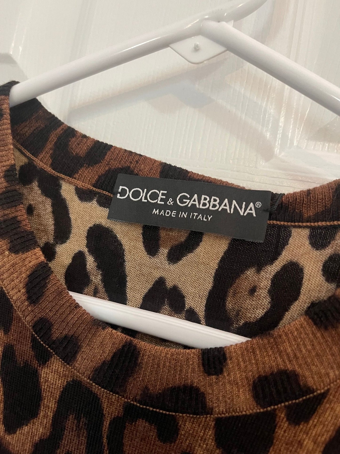 89. Dolce & Gabbana Cheetah Print Dress