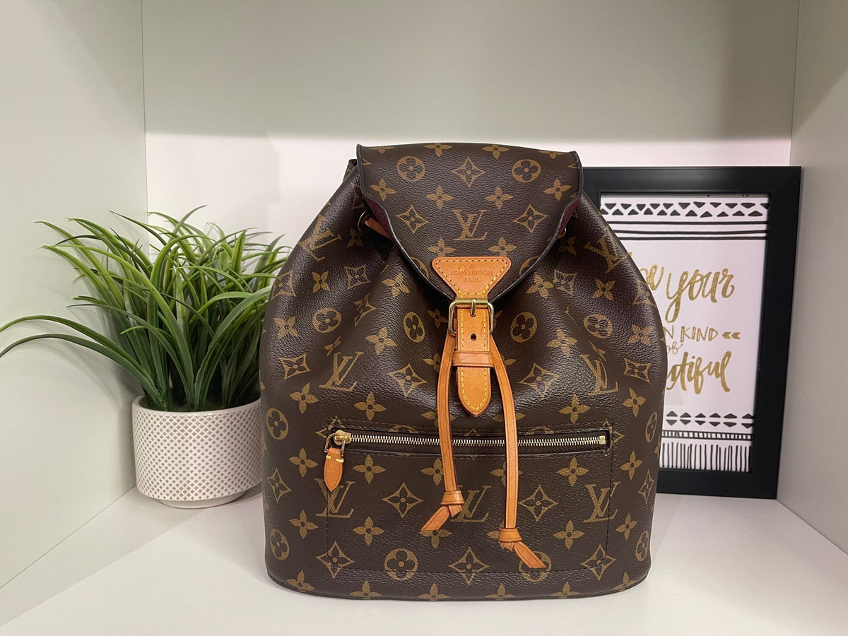 57. Louis Vuitton Monogram Montsouris MM Backpack