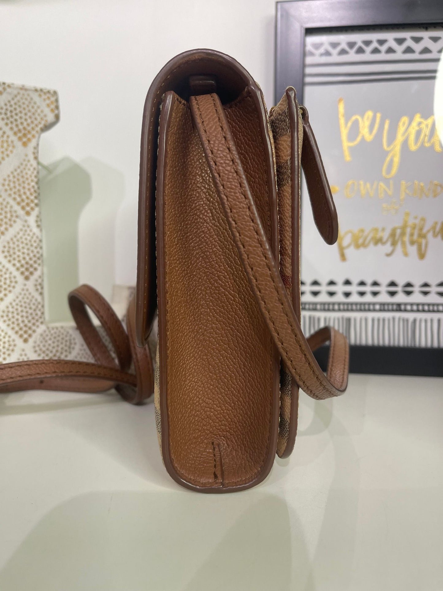 9. Burberry Loxley Haymarket Crossbody