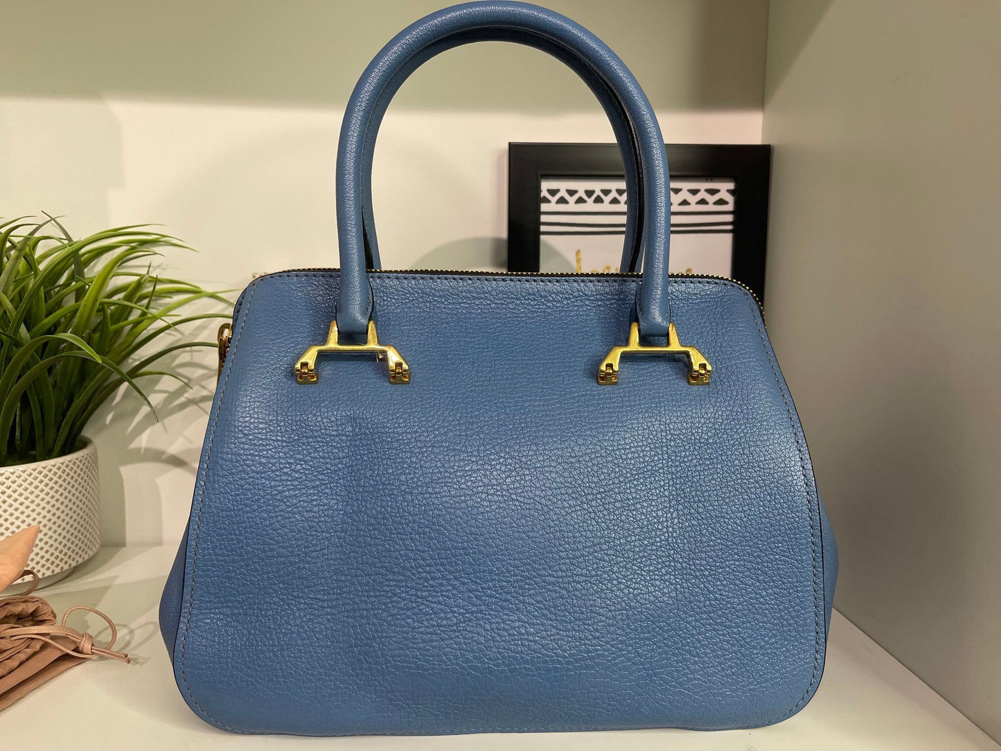 104. Miumiu Top Handle Leather 2 Way