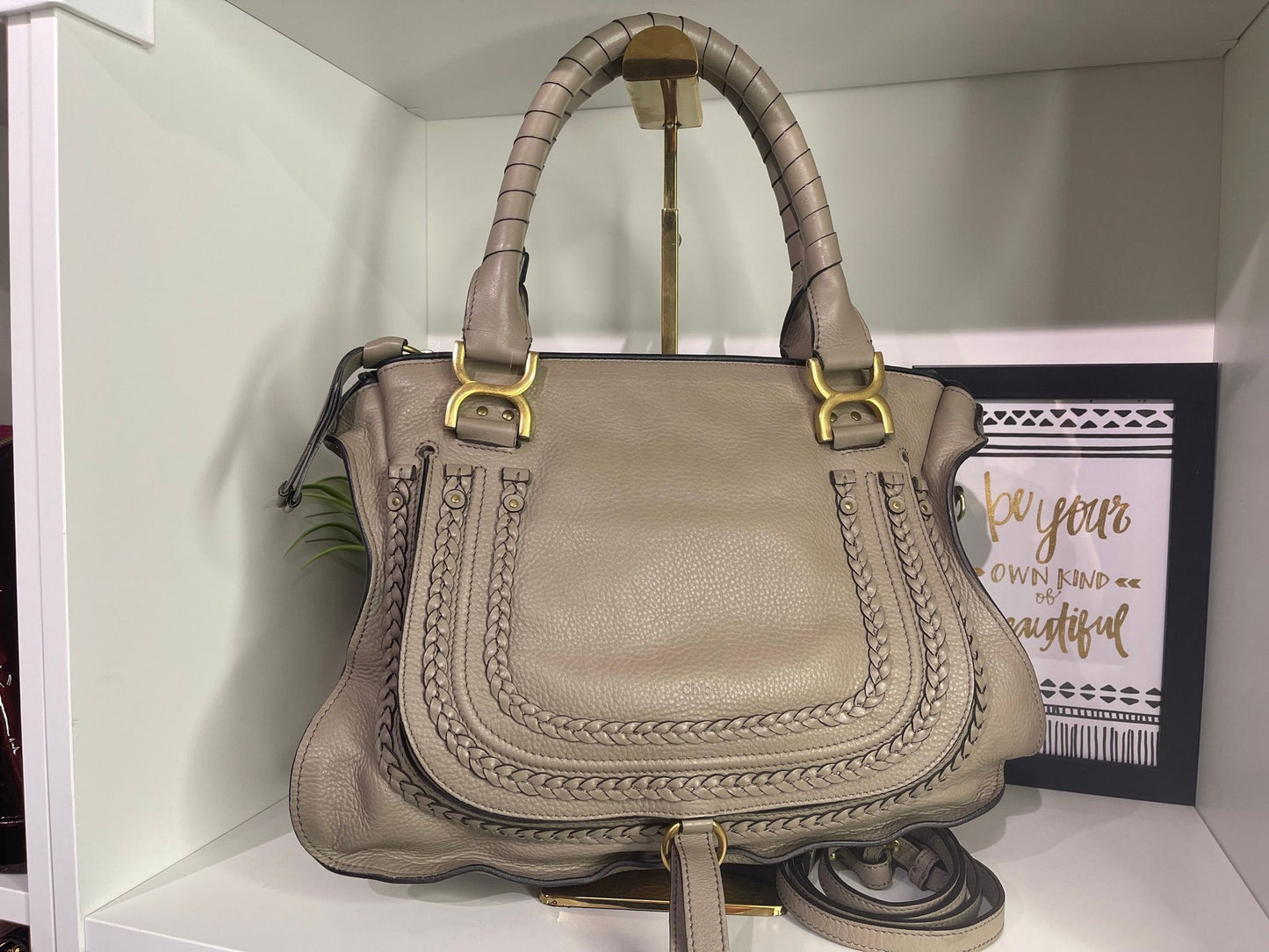 54. Chloe Marcie 2 Way Greige