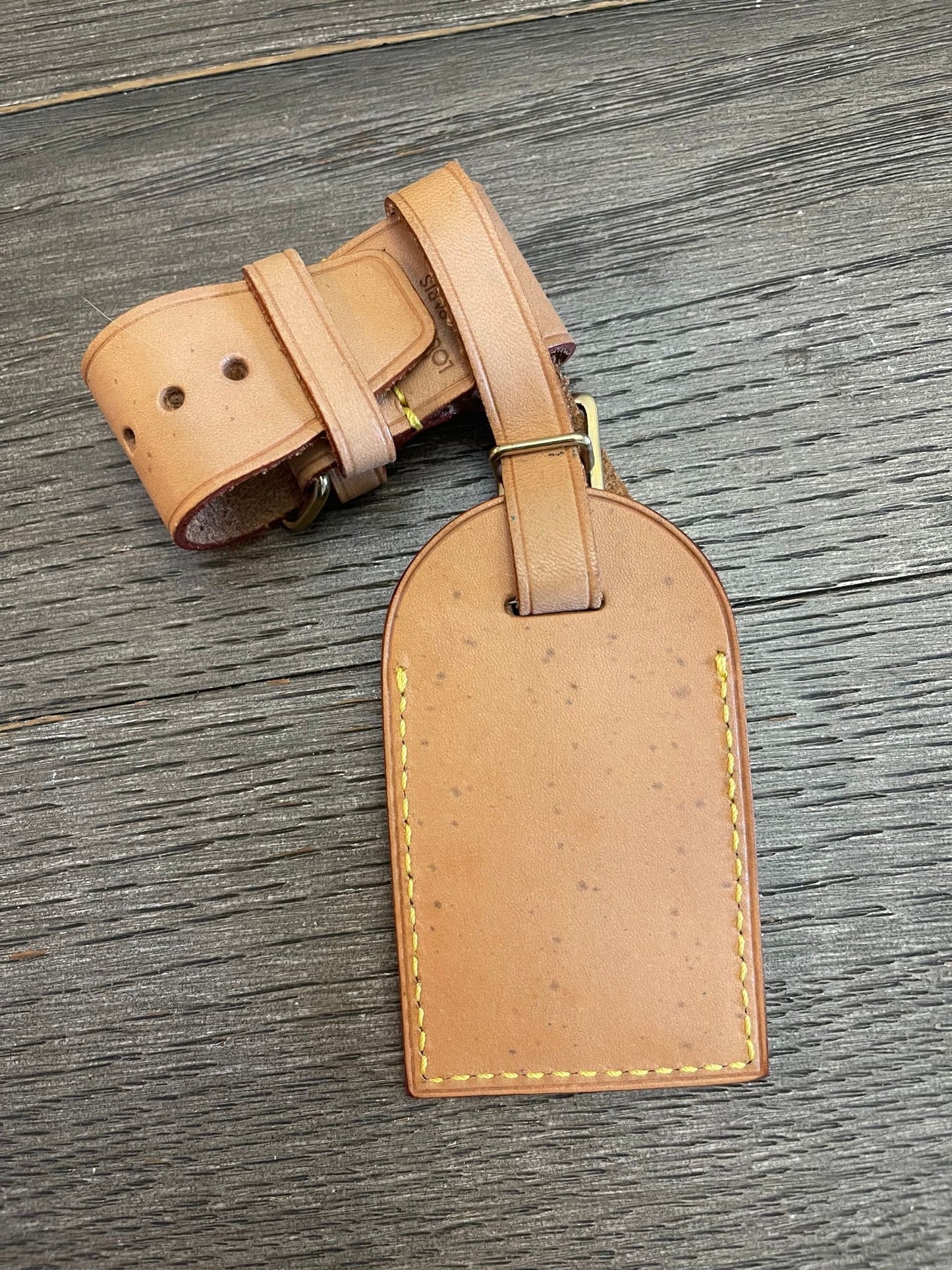 Louis Vuitton Luggage Tag and Handle Strap