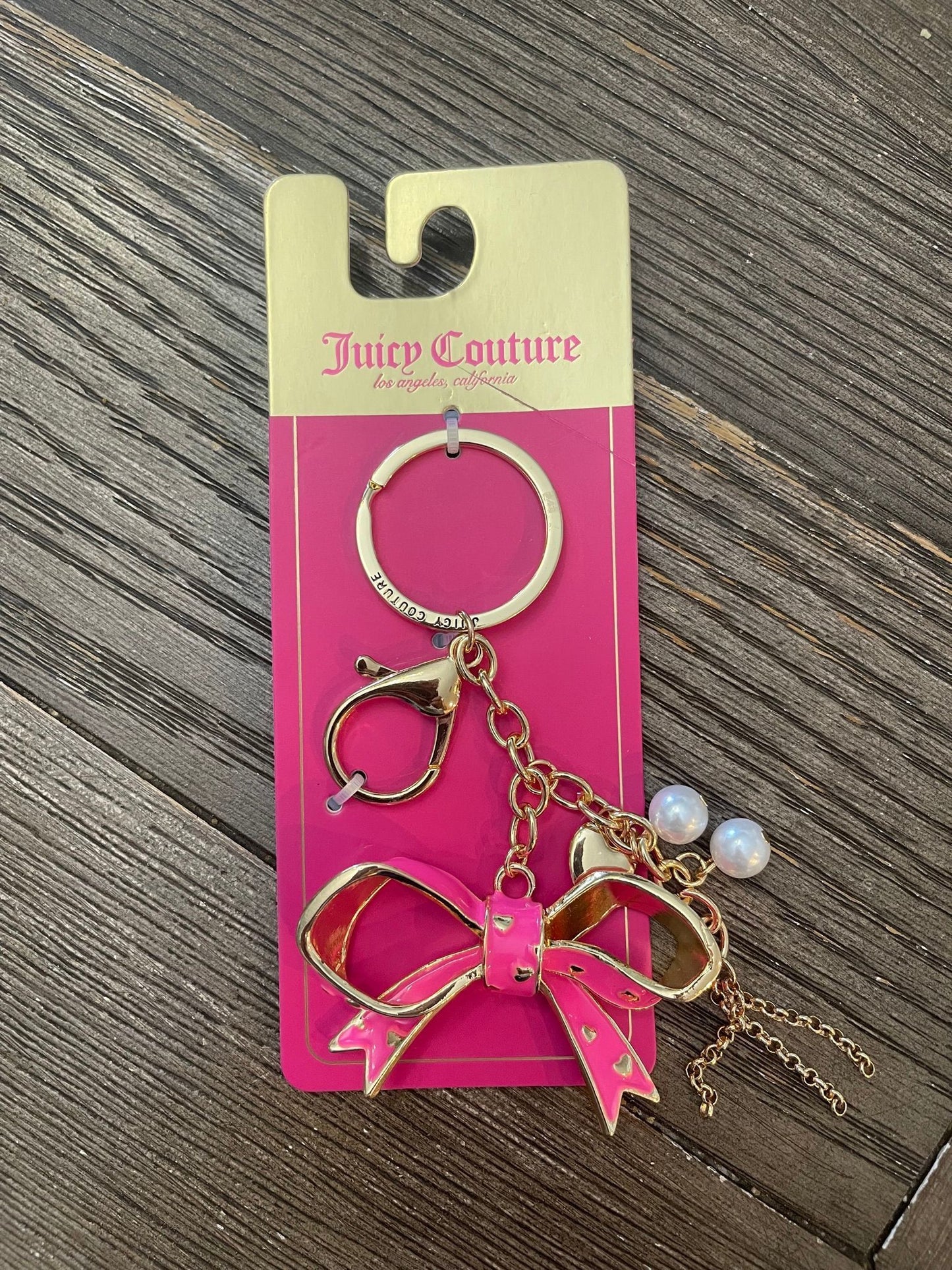Bag Charm - Juicy Couture Ribbon