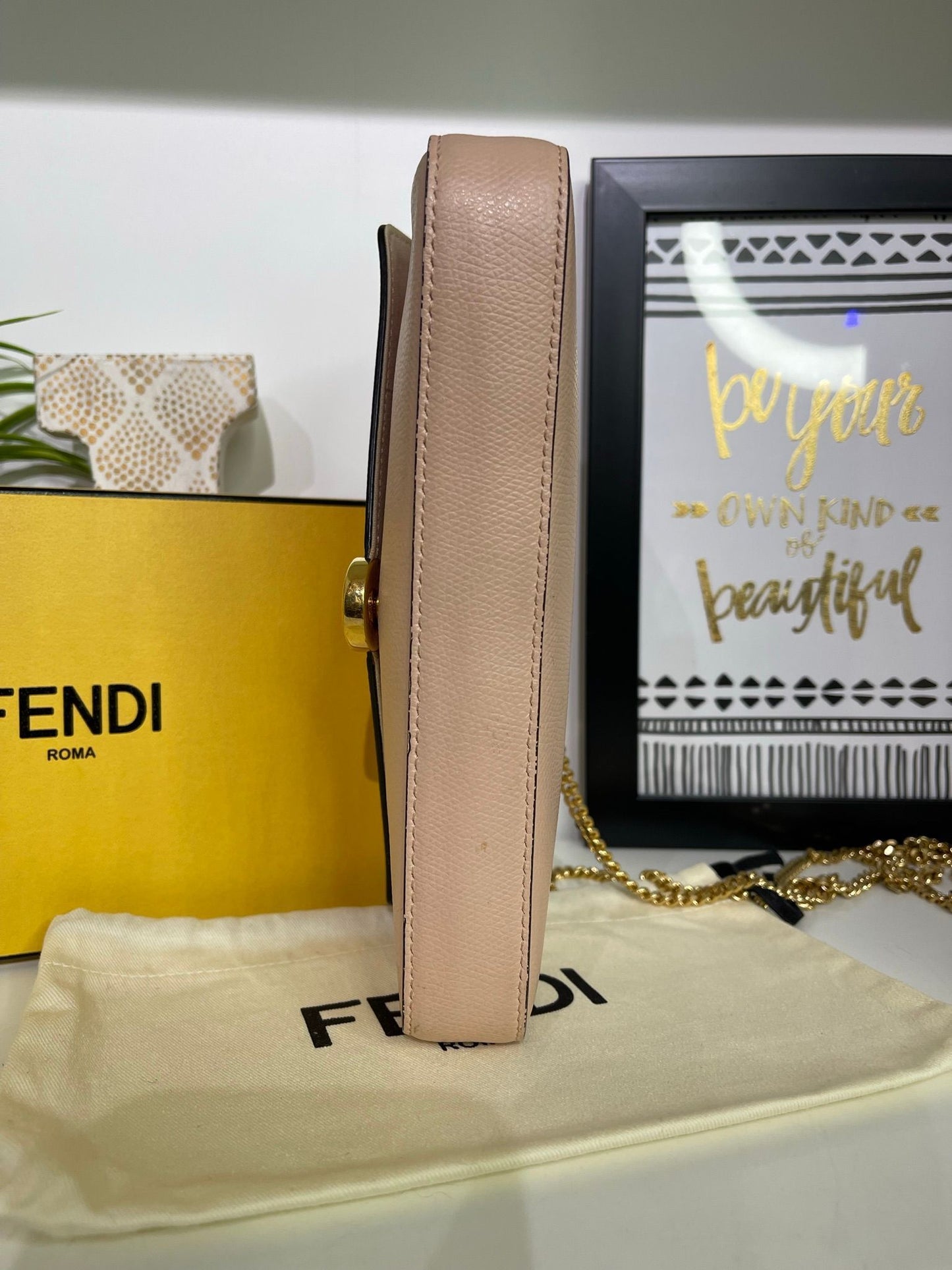 96. Fendi Pink Pouchette