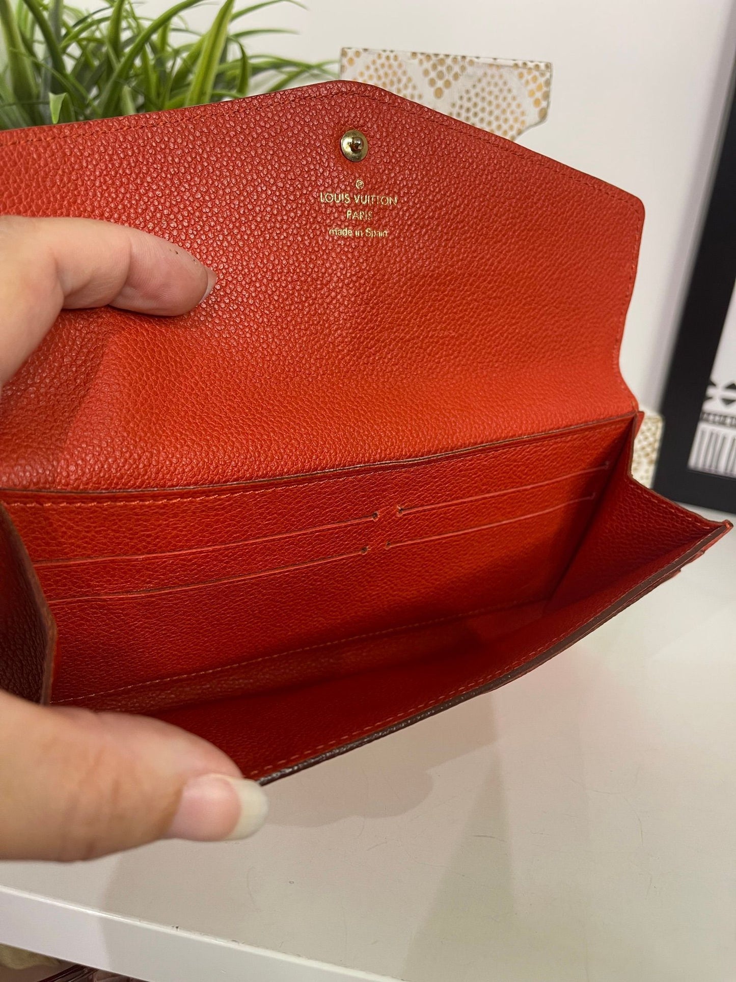 103. Louis Vuitton Cerise Empriente Long Wallet