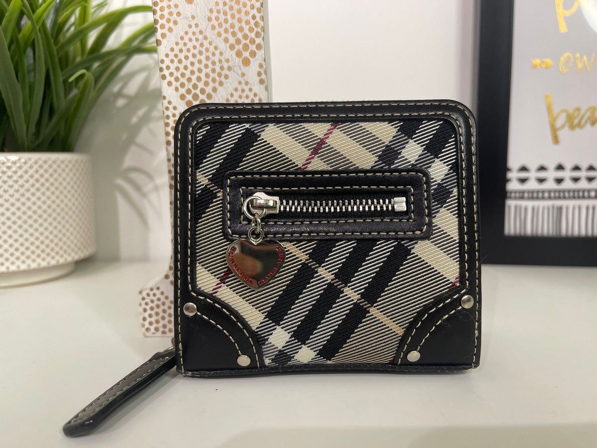90. Burberry Blue Label Compact Wallet