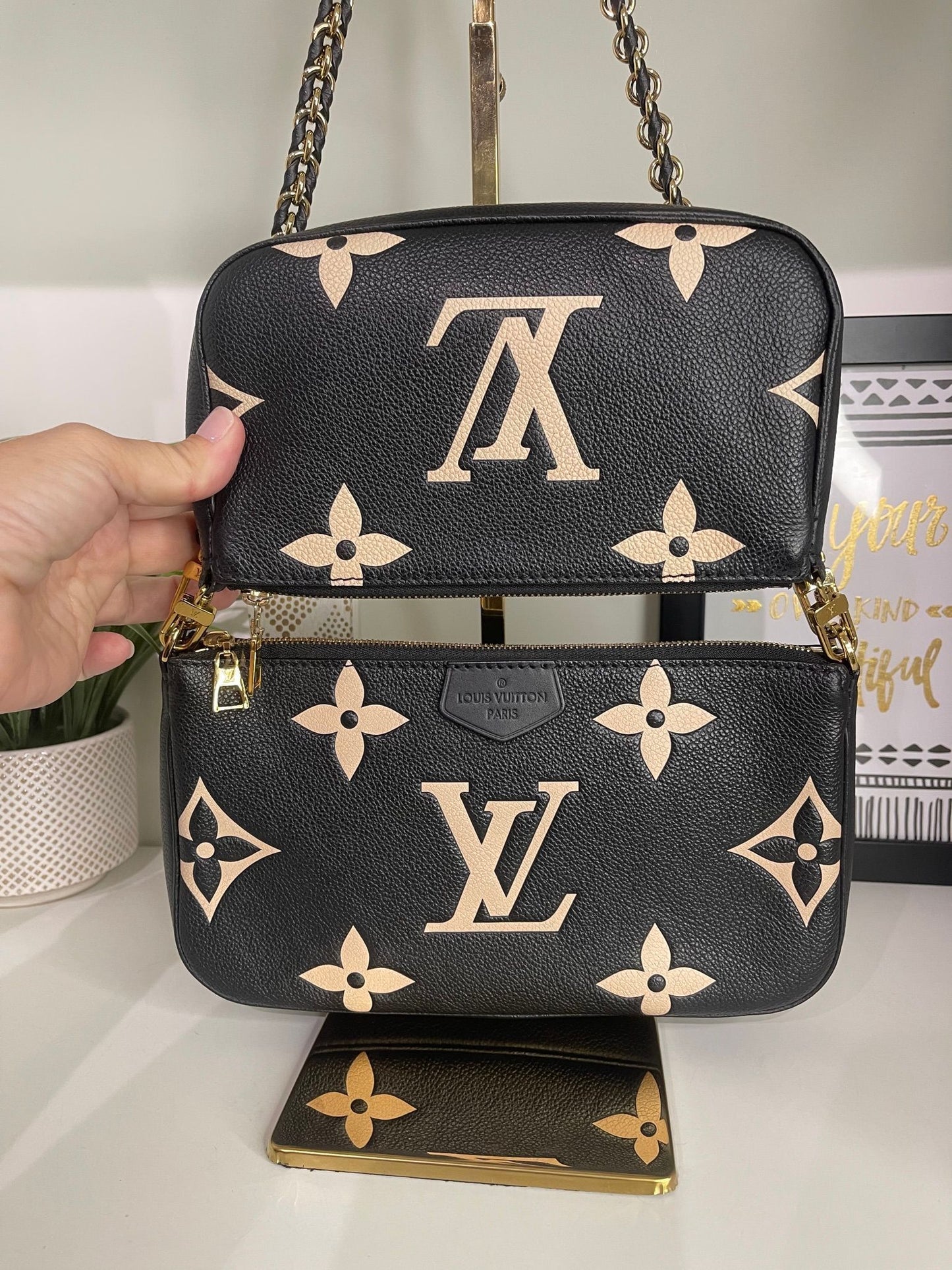 95. Louis Vuitton Multi Bicolor Pouchette