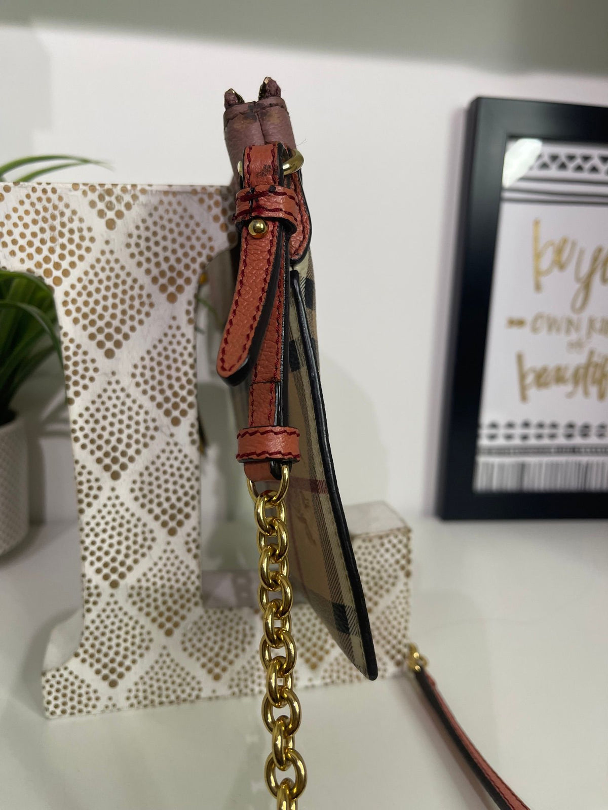 76. Burberry Peyton Haymarket Crossbody